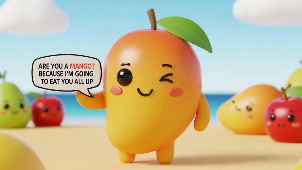 Flirty Dirty Mango Pickup Lines