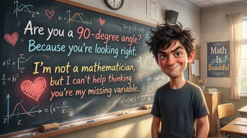 Flirty Dirty Math Pickup Lines