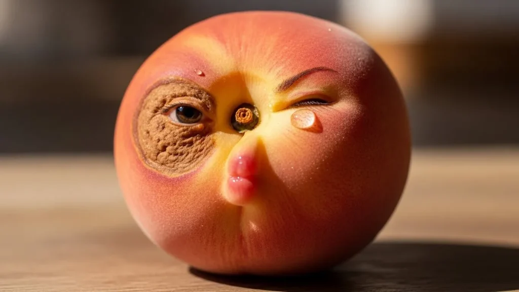 Flirty Dirty Peach Pickup Lines