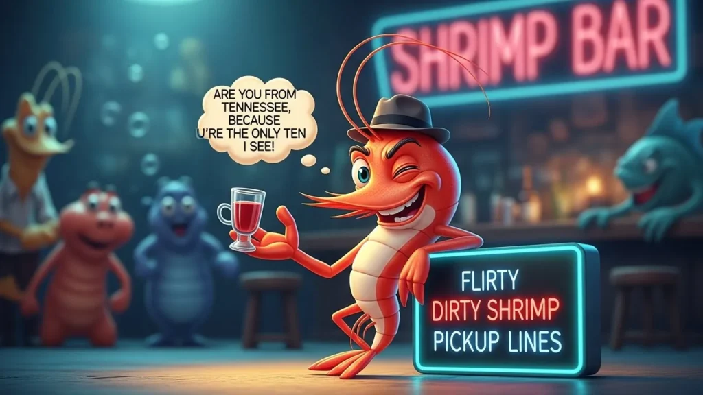 Flirty Dirty Shrimp Pickup Lines