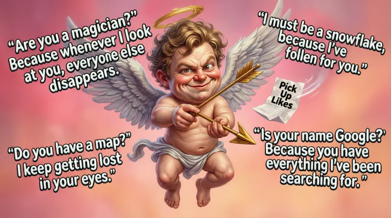 Funny Dirty Cupid Pick Up Lines