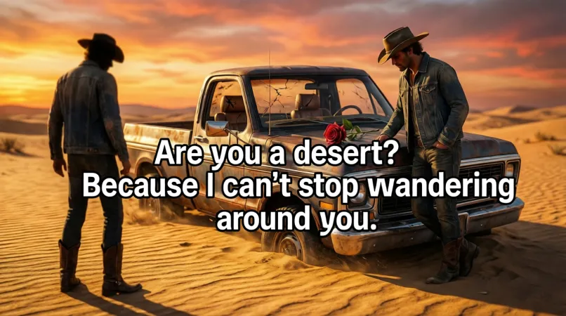Funny Dirty Desert Pickup Lines