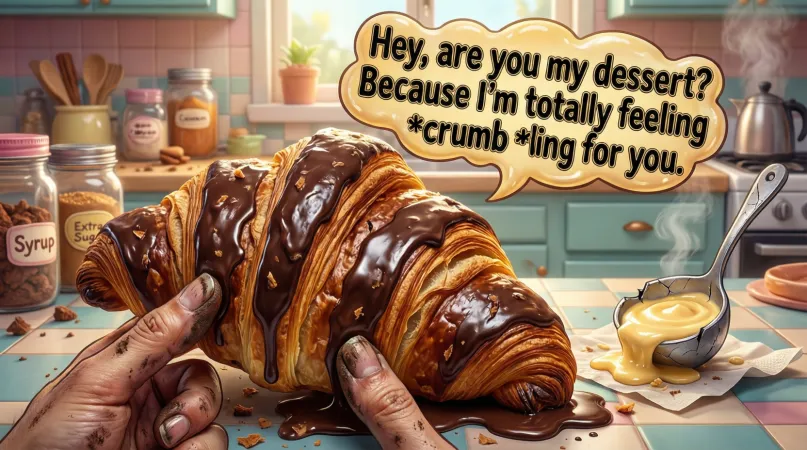 Funny Dirty Dessert Pickup Lines