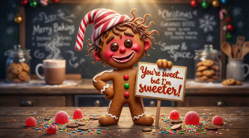 Funny Dirty Gingerbread Pickup Lines