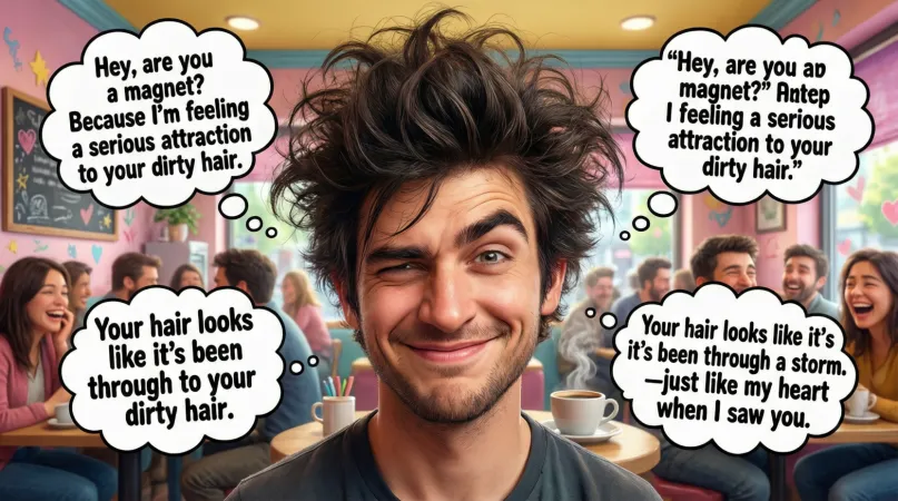Funny Dirty Hair Pickup Lines