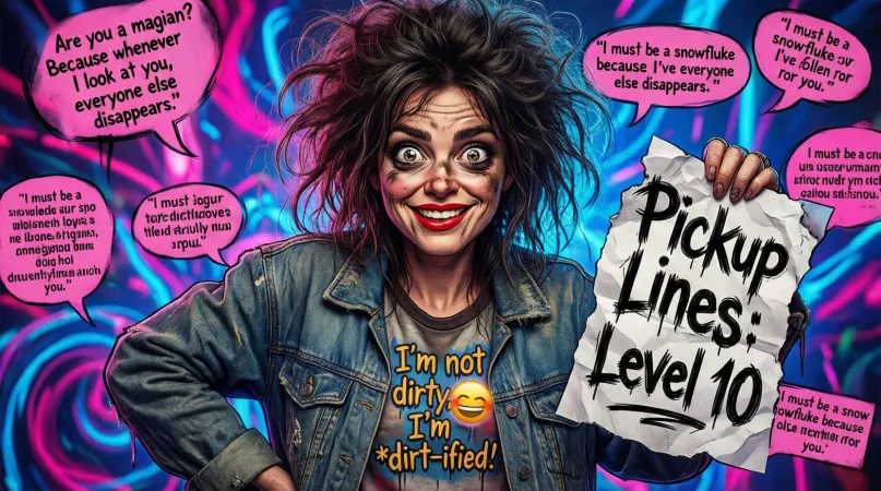 Funny Dirty Jen Pickup Lines