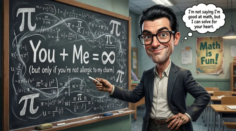 Funny Dirty Math Pickup Lines