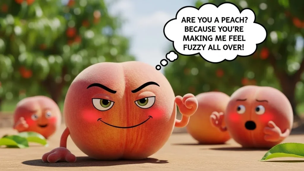 Funny Dirty Peach Pickup Lines