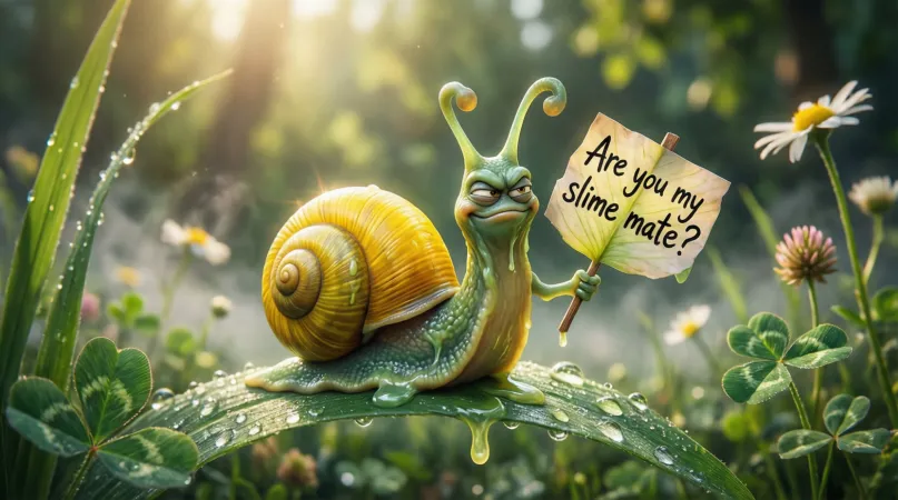 Funny Dirty Snail Pickup Lines