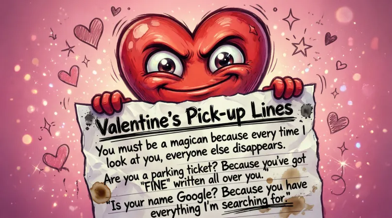 Funny Dirty Valentine Pick Up Lines Reddit
