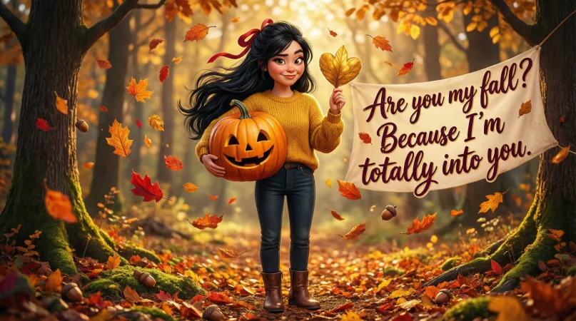 Funny Fall Pickup Lines