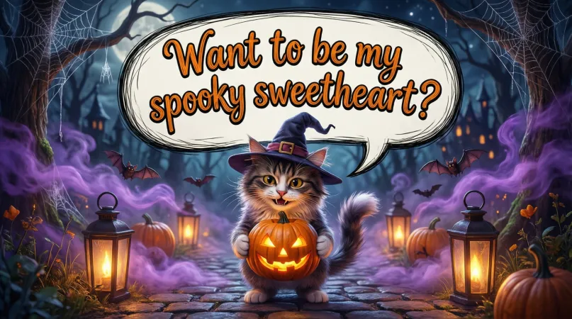 Icebreaker halloween pickup lines