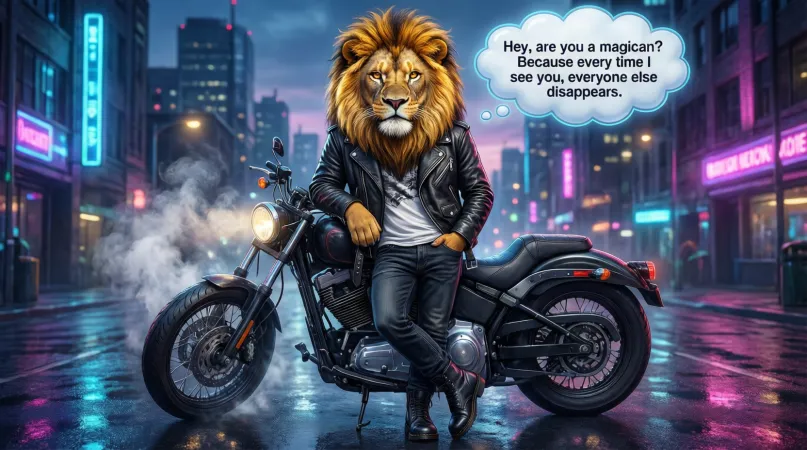 Icebreaker Lion Pickup Lines