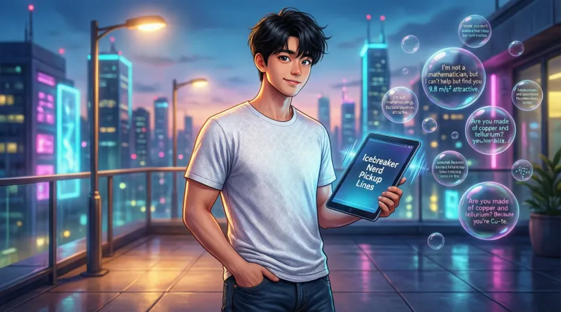 Icebreaker Nerd Pickup Lines