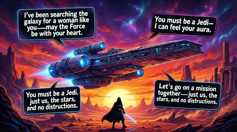 Icebreaker Star Wars Pickup Lines