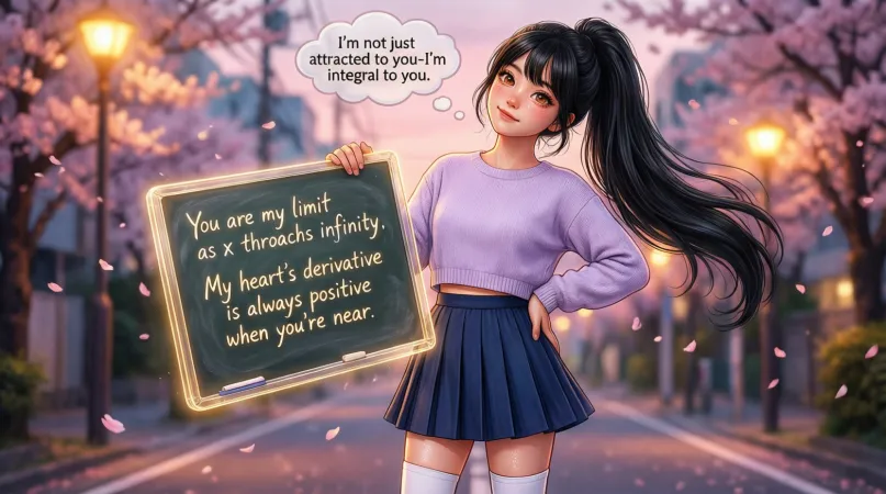 Romantic Calculus Pickup Lines