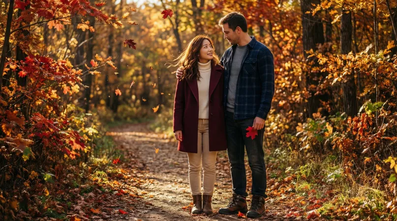 Romantic Fall Pickup Lines