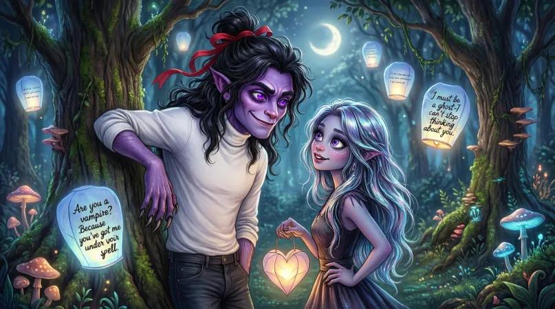 Romantic Monster Pickup Lines