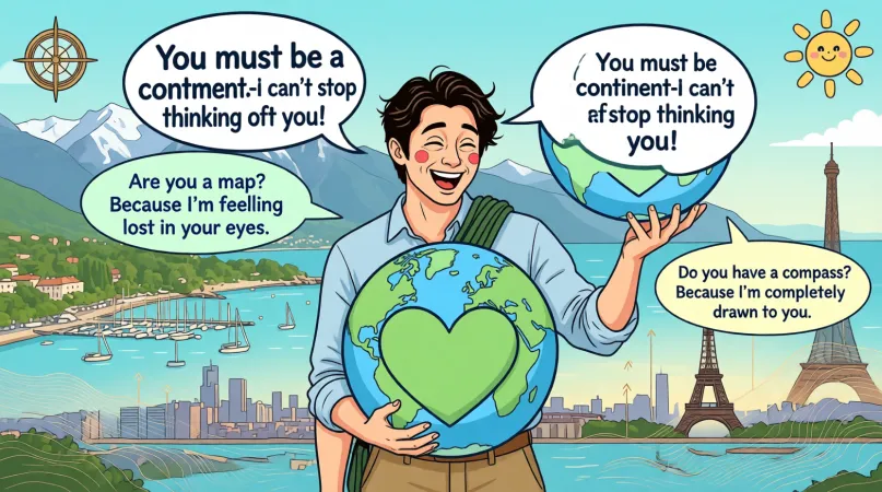 Dirty Geography Pickup Lines