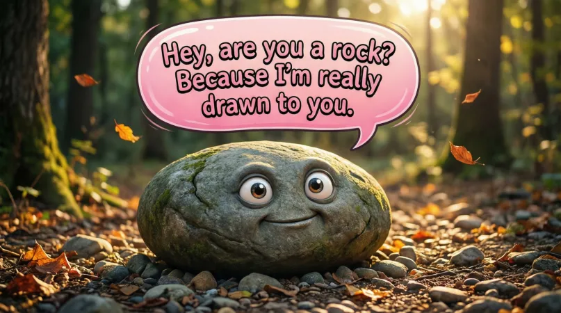 Amazing Stone Pickup Lines