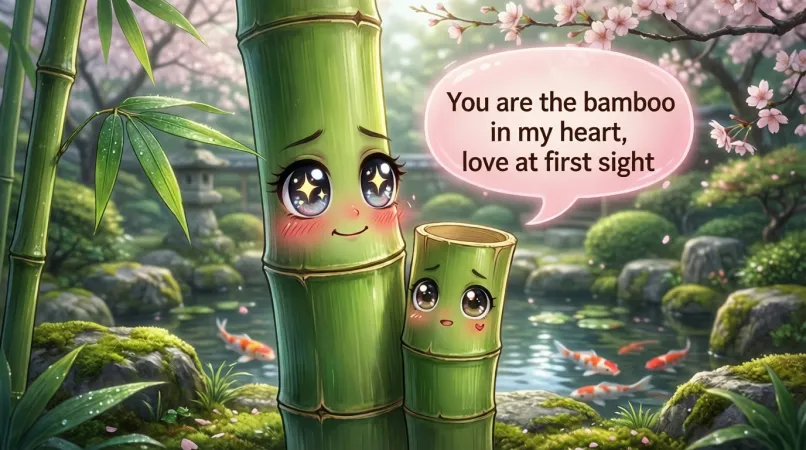 Cute Bamboo Pickup Lines
