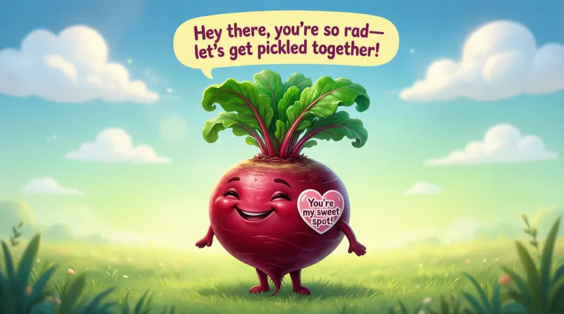 Cute Beet Pickup Lines