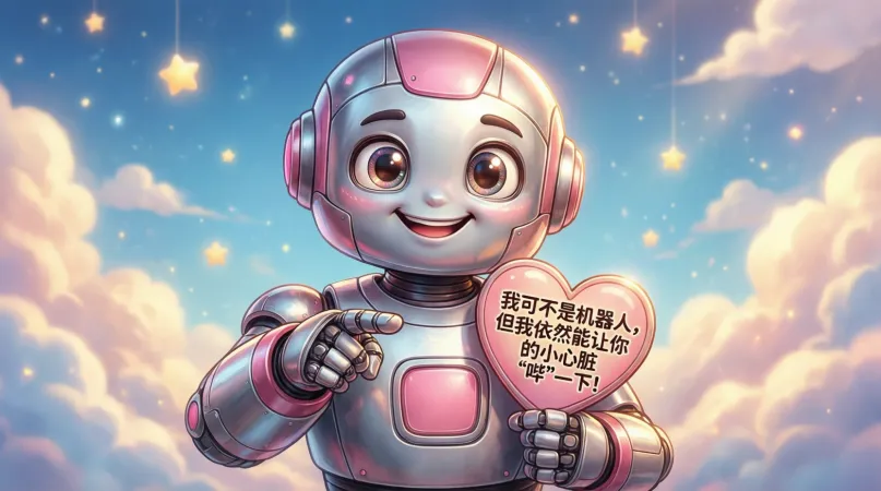 Cute Robot Pickup Lines