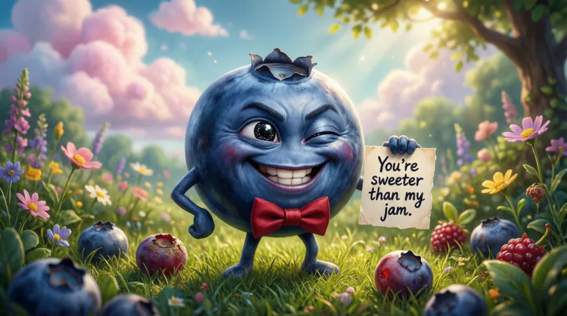 Dirty Berry Pickup Lines