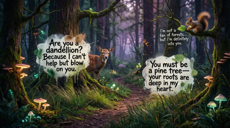 Dirty Nature Pickup Lines