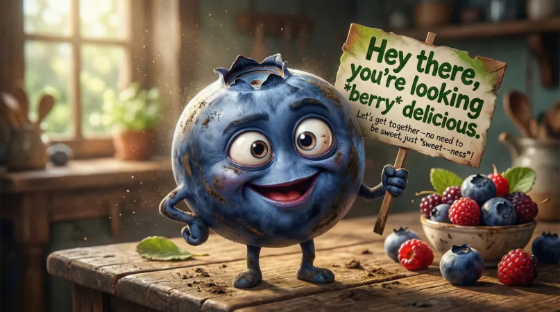 Funny Dirty Berry Pickup Lines