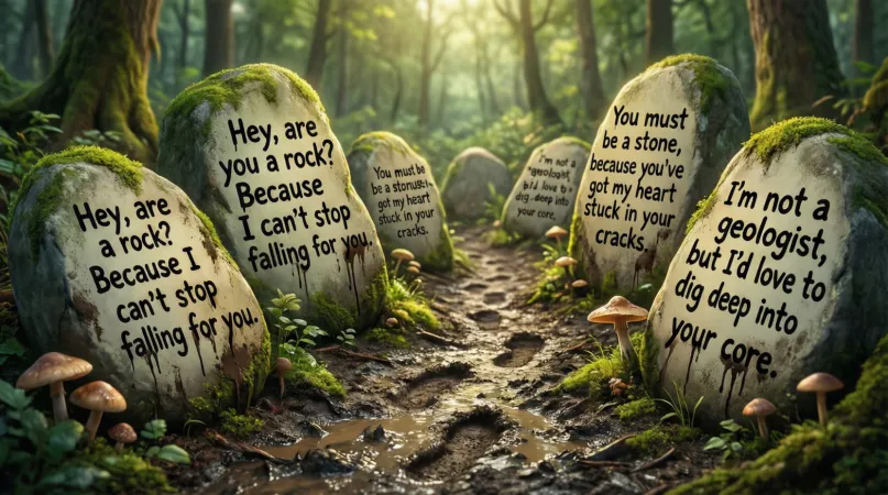 Funny Dirty Stone Pickup Lines