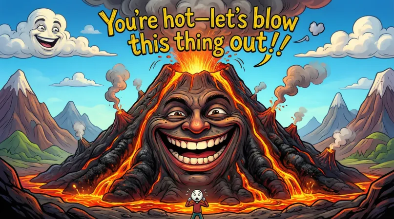 Funny Dirty Volcano Pickup Lines