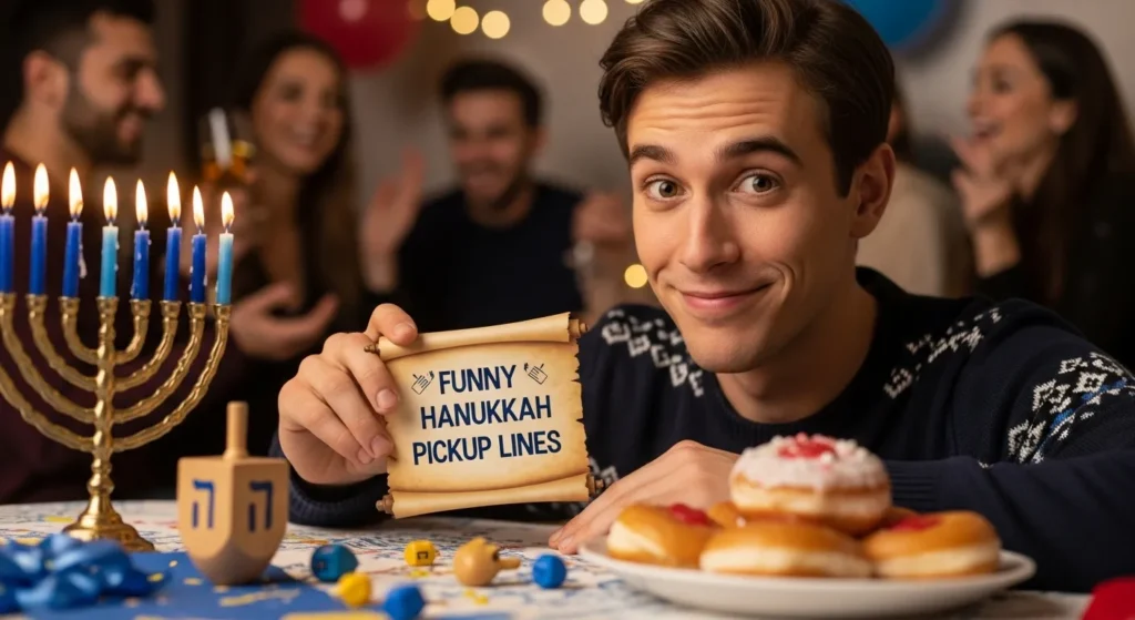 Funny Hanukkah Pickup Lines