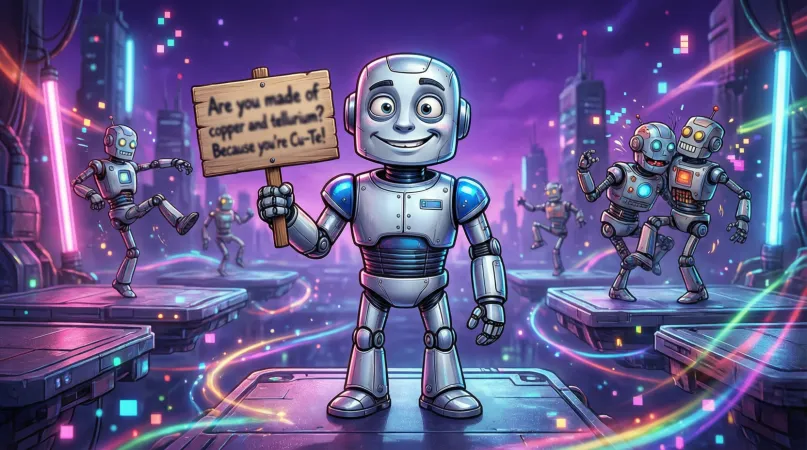 Funny Robot Pickup Lines