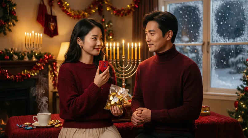 Romantic Hanukkah Pickup Lines