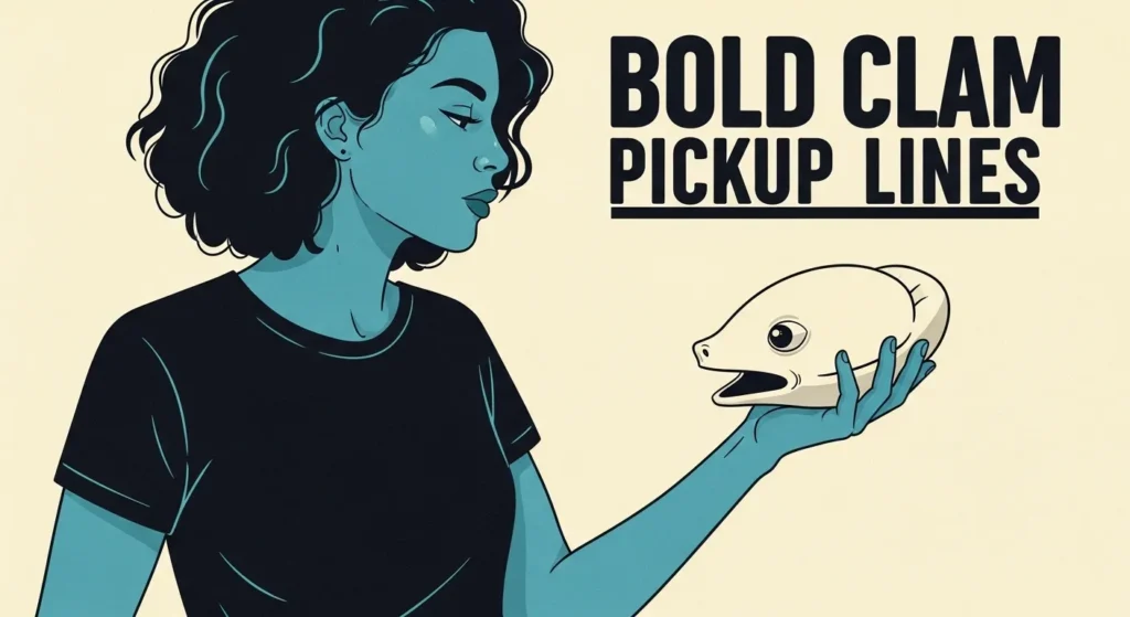 Bold Clam Pickup Lines
