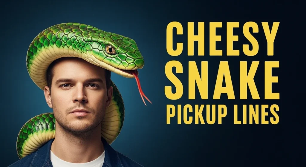 Cheesy Snake Pickup Lines
