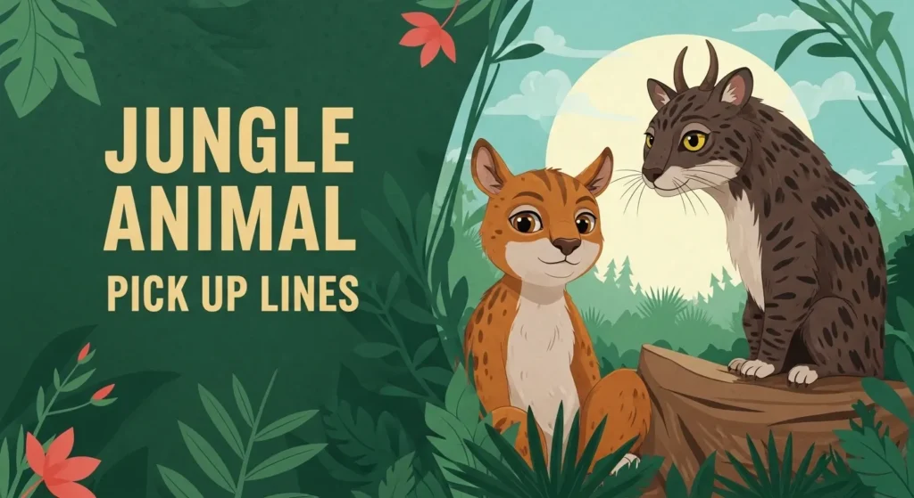 Clean Animal Pick Up Lines