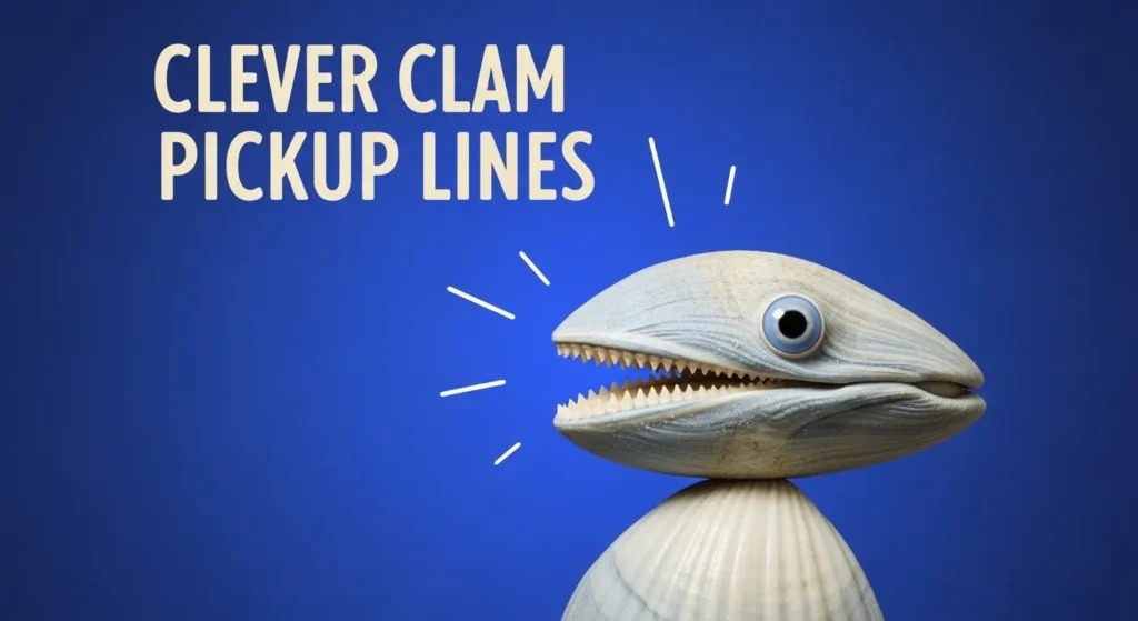 Clever Clam Pickup Lines