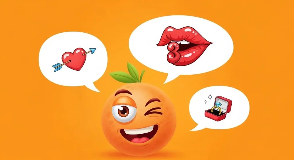 Clever Orange Pick Up Lines