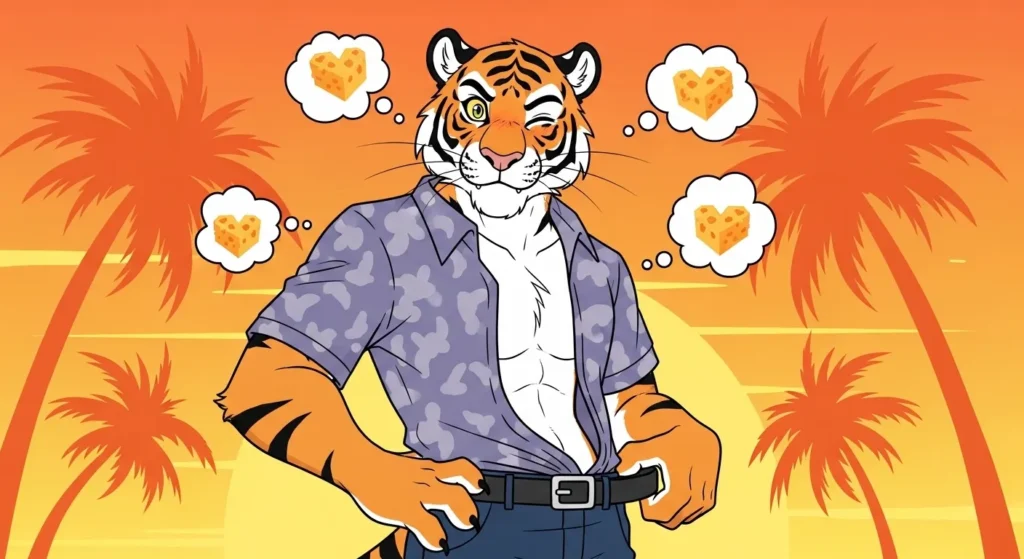 Cringe Tiger Pickup Lines