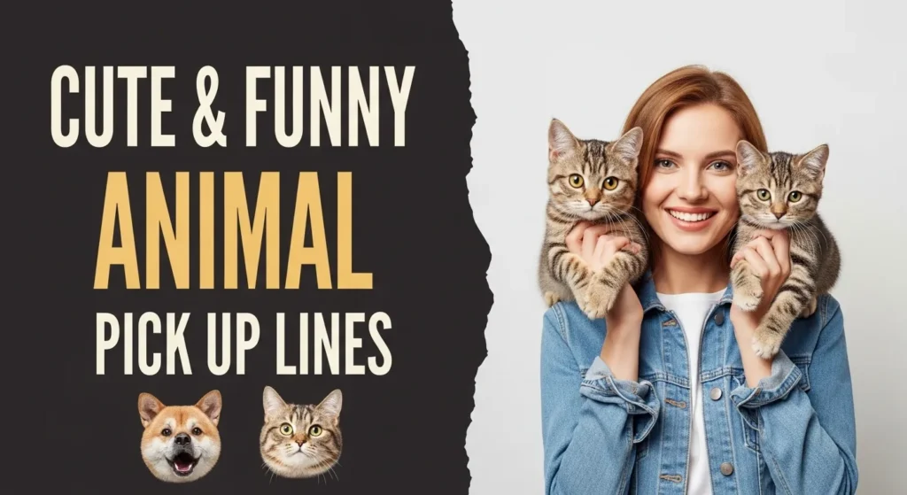 Cute & Funny Animal Pick Up Lines