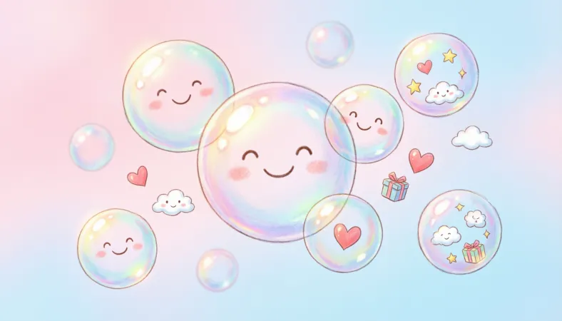 Cute Bubble Pickup Line