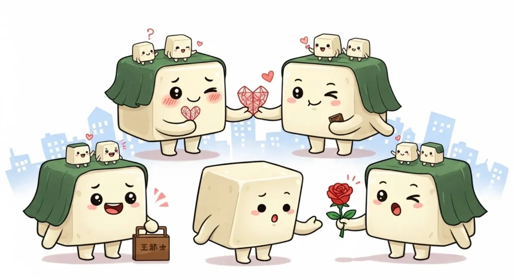 Cute Tofu Pickup Lines