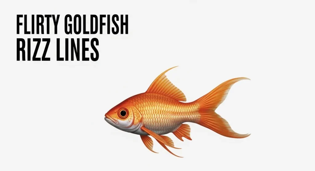 Flirty Goldfish Rizz Lines