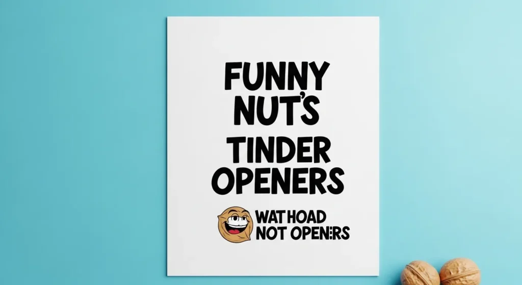 Funny Nuts Tinder Openers