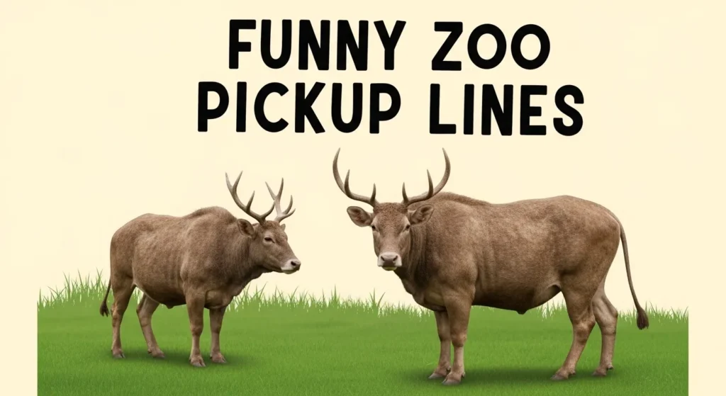 Funny Zoo Pickup Lines