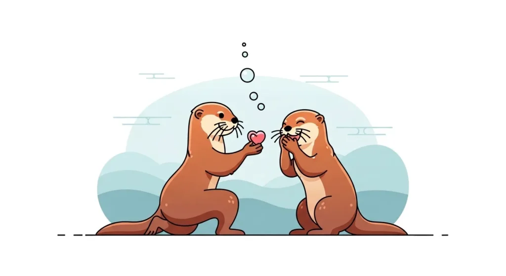 Otterly Charming Pickup Lines