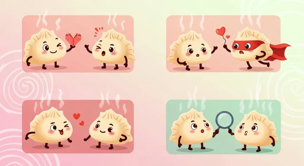 Romantic Dumpling Pickup Lines