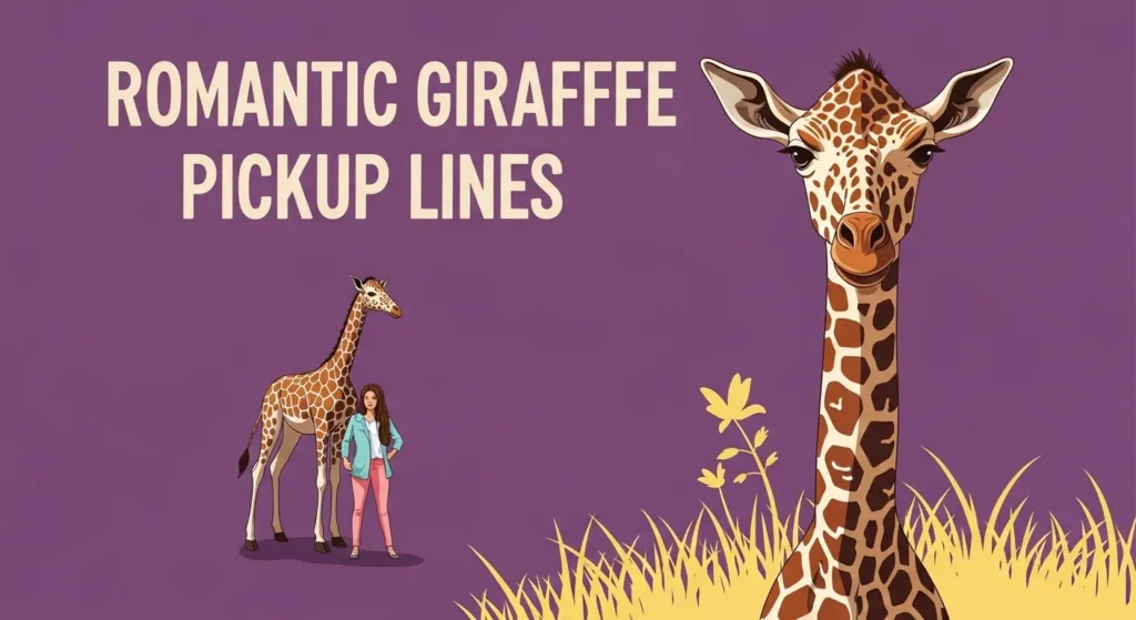 Romantic Giraffe Pickup Lines